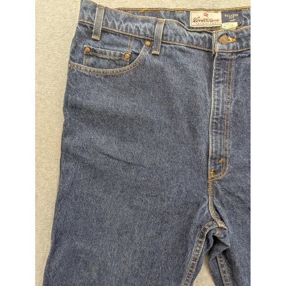 Vintage Levis 540 Jeans Mens 44x30 Blue Relaxed Fit Straight Leg Denim USA 90s - Picture 2 of 14